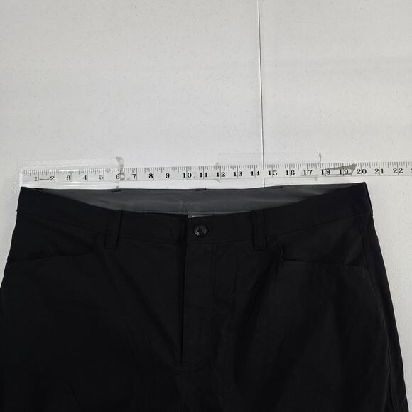 Eddie Bauer mens fleece lined tech pant black 40x32 hiking 6870 - Picture 3 of 11